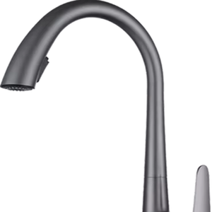 Grifo Extraíble de Acero Inoxidable con Núcleo de Válvula de Cerámica con Acabado de Níquel Cepillado, Origen China - Product Image 1