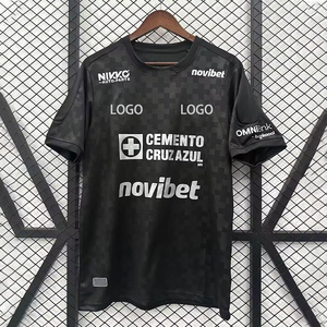 Camiseta de Fútbol de Alta Calidad Edición Aficionado Club De <span class=keywords><strong>La</strong></span> Cruz Negra de Manga Corta, Temporada 2526, Edición Tailandesa, Venta al Por Mayor de Fábrica - Product Image 1