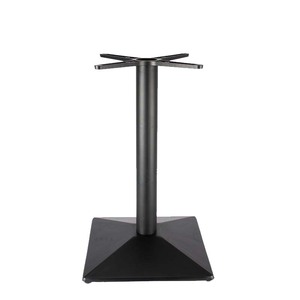 <span class=keywords><strong>Base</strong></span> de mesa de hierro fundido de estilo Industrial, pedestal de aluminio con fondo de pirámide Rectangular para comedor, sala de estar, hogar, oficina, Hospital - Product Image 2