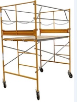 Échafaudage moderne à cadre en H avec échelle télescopique Matériau de construction d'usine pour construction à cadre en A