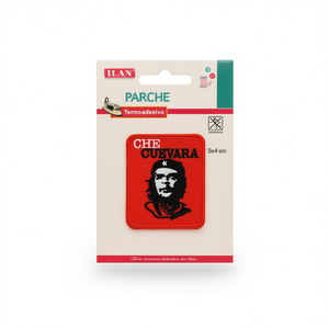 แผ่นแปะ ILAN ขนาด 5x4 ซม. รีดติดได้ ลายเช เกวารา สีแดง - Product Image 2