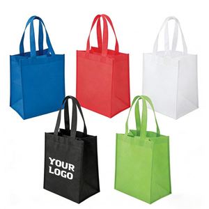 ขายตรงจากโรงงาน กระเป๋าช้อปปิ้งผ้ารีไซเคิลราคาถูก ไม่ถักทอ พิมพ์โลโก้ตามสั่ง - Product Image 1