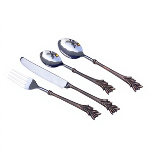 Ensemble de couverts élégants pour restaurants, réutilisables, de bonne qualité, vente en gros, couverts et ustensiles en acier inoxydable à prix compétitifs - Product Image 1