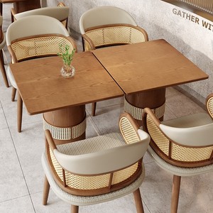 <span class=keywords><strong>Sillas</strong></span> Nórdicas Modernas de Tela con Respaldo, <span class=keywords><strong>Sillas</strong></span> de Madera Maciza <span class=keywords><strong>para</strong></span> <span class=keywords><strong>Comedor</strong></span>, Hogar, Cafetería, <span class=keywords><strong>Restaurante</strong></span> - Product Image 5