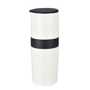 Yongkang Manual <b>Coffee</b> Grinder <b>Portable</b> Plastic Mini <b>Coffee</b> <b>Maker</b> For Outdoor Use With Lid And Handle - Product Image 1