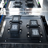 Impresora de sublimación de gran formato Baiyin Factory de 4 cabezales y 1.85m para máquina de impresión rollo a rollo de 1850mm CMYK I3200*4