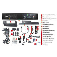 10.25 Multimedia Radio mobil Carplay Apple nirkabel untuk AUdi Q5 Aksesori dasbor Upgrade layar sentuh 2009-2017