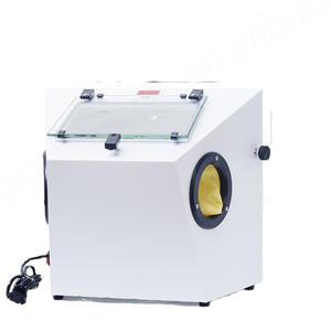 Mini Dry <b>Sandblaster</b> Machine Jewelry Deburring Polishing Machines Metal Construction Sandblasting Equipment - Product Image 1