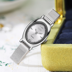 Oval High End Women's <b>Watch</b> Small And Exquisite Wristwatch Women's Waterproof Quartz <b>Watch</b> - Product Image 1