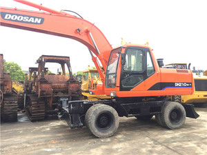 DOOSAN DH210W-7 21 tonnes 95% Nouveau Original avec EPA CE Agricole Utilisé 21 tonnes Pelle doosan dx210w d'occasion doosan 210 - Product Image 5