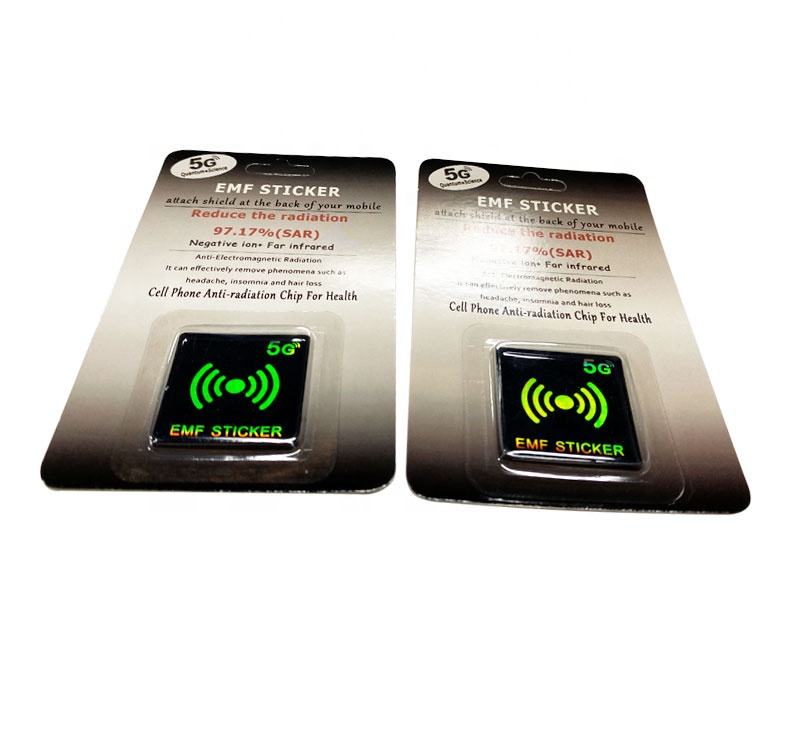 Новые наклейки с защитой от излучения для телефона, наклейки с защитой от вспышки, Квантовый щит, пластиковые наклейки в коробке для мобильного телефона