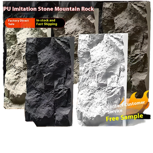 Gạch ốp tường giả đá PU khổ lớn, nhẹ, chống thấm, thiết kế hiện đại, dùng cho khách sạn, trong nhà và ngoài trời - Product Image 1