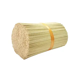 Meilleur prix d'encens en bambou Vietnam agarbatti bâton de bambou, bâtons d'encens bonne qualité moins de gaspillage en douceur