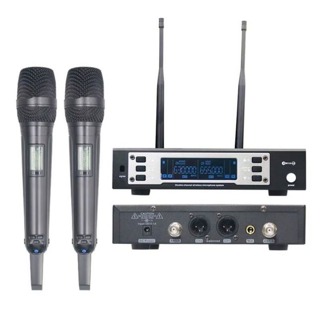 EW135 G4 Cordless Microphone Professional Uhf 2 Wireless Microphone System Dual-channel 2.4g La Hot Sale Detective for Stage