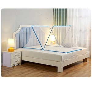Family Size Pop up Mosquito Net Tent with Fine Mesh for Camping Bedroom Patio Travel Easy <b>Fold</b> Portable Carry Bag Wholesale - Product Image 5