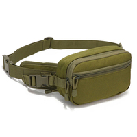 Sac banane tactique AYPPRO EDC, sac de taille étanche, faible MOQ, logo personnalisé, sac utilitaire pour la randonnée et la course en extérieur, directement de l'usine