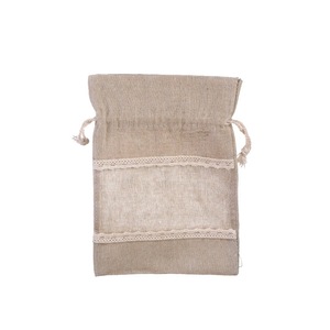 Grandi Sacchetti in <span class=keywords><strong>Organza</strong></span> di Cotone Biologico Morbido con <span class=keywords><strong>Maniche</strong></span> a Ventaglio Nere e Coulisse Verde per Gioielli e Regali, Riciclabili con Logo Personalizzato - Product Image 5