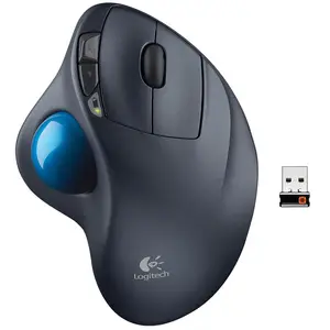 Logitech M570 Wireless Trackman Professional Drawing Comfortable Ergonomics Mouse