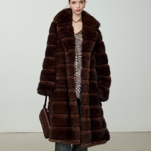 <span class=keywords><strong>Cappotto</strong></span> di <span class=keywords><strong>Visone</strong></span> Personalizzato alla Moda, Caldo Invernale, Lussuoso, Stile Lungo, Giacca Soffice e Spessa in <span class=keywords><strong>Pelliccia</strong></span> di <span class=keywords><strong>Visone</strong></span> - Product Image 1