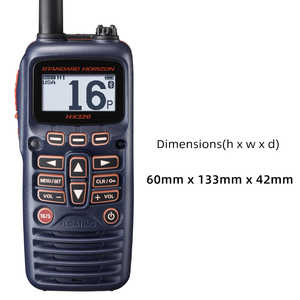 Radio VHF portable YAESU Standard Horizon HX320, radio flottante, talkie-walkie 6W avec Bluetooth et fonction NOAA, étanche IPX7 - Product Image 4
