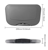 Élégant Nouvelle Voiture Auto Pliable Plateau À Manger Table Fantaisie Conception pour Siège Arrière Voyage Nourriture Repas Tasse Porte-Boisson Intérieur Kits