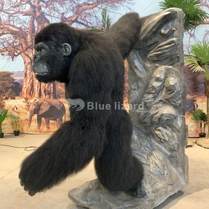 Animatronic réaliste grandeur nature animaux animatroniques modèles réalistes simulation gorille à vendre - Product Image 6