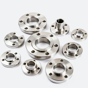 Flens besar presisi Industrial flens Bushing kustom baja karbon baja Aloi Stainless Steel untuk perlengkapan - Product Image 2
