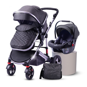 Poussette <span class=keywords><strong>bébé</strong></span> 3 en 1 EN1888 en gros / poussette <span class=keywords><strong>bébé</strong></span> <span class=keywords><strong>de</strong></span> bonne qualité et bon marché / nouvelle conception chinoise <span class=keywords><strong>de</strong></span> poussette <span class=keywords><strong>bébé</strong></span> noire <span class=keywords><strong>de</strong></span> <span class=keywords><strong>luxe</strong></span> à vendre - Product Image 3