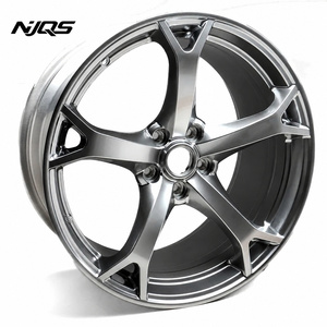 Jantes forgées NJQS en gros pour Mercedes-Benz <span class=keywords><strong>AMG</strong></span> <span class=keywords><strong>C63</strong></span> E63, chrome argenté, 5x120 5x112 5x130 5x114.3, en alliage d'aluminium - Product Image 1