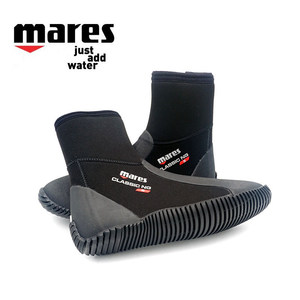 Bottes de plongée Mares à semelle épaisse de 5 mm, bottes hautes professionnelles pour la plongée sous-marine, <span class=keywords><strong>chaussures</strong></span> chaudes pour hommes et femmes, <span class=keywords><strong>chaussures</strong></span> de surf de plage - Product Image 5