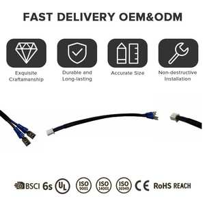 고온용 구리 실리콘 광물 절연 케이블 와이어링 하네스 산업용 센서 컴퓨터 오토바이용 극한 환경 - Product Image 4