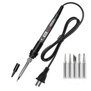 Mini Pistola de Soldar 110V 220V, Kit de Herramientas de Pluma Digital para Soldar y Grabar en Madera, Cautín Eléctrico - Product Image 3