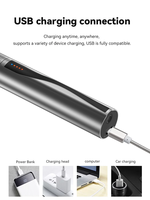 Pointeur laser rechargeable 5 km 30 km VFL 15/20/30/50 mW B5 Localisateur de défauts visuels
