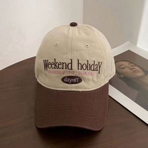 Gorras de Béisbol Personalizadas de 5 Paneles con Patrón de Letras, Tela Común 100% Algodón, Unisex, Deportivas, para Exteriores, Bicolor Verde y Beige - Product Image 4