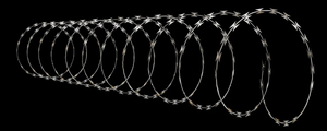 Alambre de <span class=keywords><strong>Concertina</strong></span> Galvanizado con Cuchillas de Seguridad Anti-Escalada para Protección de Muros Perimetrales de Prisiones - Product Image 6