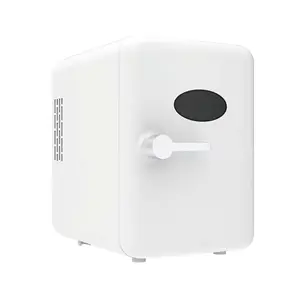 Mini caixa de refrigerador de carro portátil, novo design, geladeira, refrigerador elétrico 6l, mais quente, portátil