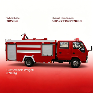 <span class=keywords><strong>Camion</strong></span> de pompiers 600P 4KB1-TCG60 130HP Euro 6 à eau et mousse, capacité 3m³ eau, 1m³ mousse, CB10/30 PS30 PL24 ABS AC - Product Image 6