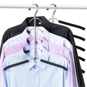 <span class=keywords><strong>Cintre</strong></span> à vêtements en métal robuste à 5 niveaux, bras pivotant, rembourrage antidérapant, pour l'organisation du placard - Product Image 1