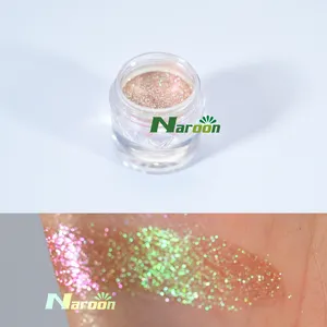 Naroon Aurora Nail Powder Nail Chrome Pigmento Camaleón Glitters Efecto Pigmento
