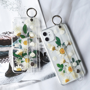 De moda transparente seca flor real teléfono móvil caso para teléfono 12 pro para apple iphone 11 - Product Image 6