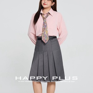 เสื้อเชิ้ตแขนยาวผู้หญิงไซส์ใหญ่ Runqi สีขาวล้วน ปกคอปกผ้าป๊อปลิน ติดกระดุม ทรงหลวม - Product Image 3