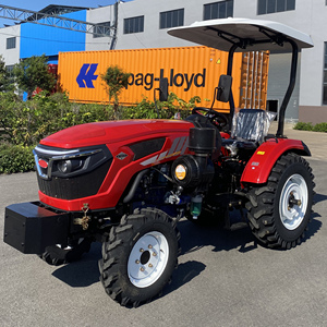 Tracteur agricole mini 4x4 4RM 60 CV 80 CV 70 CV à boîte de vitesses à roues, prix usine, pour l'agriculture - Product Image 4