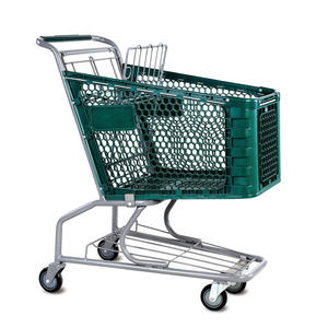 Chariot à provisions en plastique personnalisé avec logo en <span class=keywords><strong>PVC</strong></span> Style de la roue d'emballage de surface Caractéristique de couleur Origine Type Taille Magasins - Product Image 5