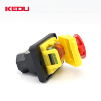 Interrupteur magnétique KEDU KJD18 400V 7 broches, interrupteur intégré pour machine à travailler le bois, fourni par l'usine