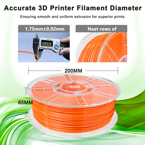 Filamento para Impresora 3D IBOSS de 1 kg, PETG Extruido, Moldeado, Alta Resistencia, Flexible, Ecológico, 1.75 mm de Diámetro, Color Naranja - Product Image 3