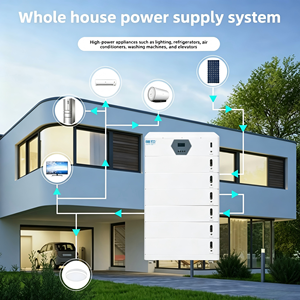 Sistema Fotovoltaico Doméstico Integrado con Almacenamiento <span class=keywords><strong>de</strong></span> Energía Apilado AJ <span class=keywords><strong>de</strong></span> 30KWH Personalizado, Batería <span class=keywords><strong>de</strong></span> <span class=keywords><strong>Litio</strong></span> Ferrofosfato - Product Image 2