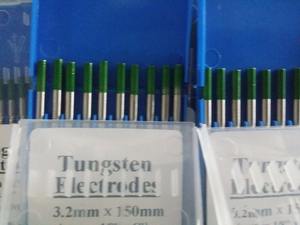 <span class=keywords><strong>Electrodos</strong></span> de <span class=keywords><strong>Soldadura</strong></span> TIG de Punta Verde WP 3.2mm*175mm, Varilla de Tungsteno - Product Image 1