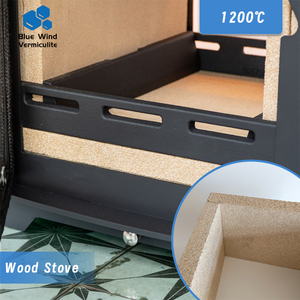 Bluewind cheminée intérieure poêle à bois isolation incendie avec des panneaux de <span class=keywords><strong>vermiculite</strong></span> haute qualité disponible dix ans briques de <span class=keywords><strong>vermiculite</strong></span> - Product Image 2