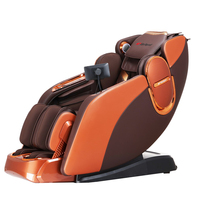 Fauteuil de massage de luxe Zhou Qi avec fonction zéro gravité, commande vocale IA, ions négatifs et recharge sans fil pour tout le corps