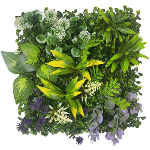Offre Spéciale de S-021 1x1m 3D haute visibilité <span class=keywords><strong>plante</strong></span> artificielle 1x1m 3D en plastique artificiel vert herbe mur haute <span class=keywords><strong>plante</strong></span> artificielle - Product Image 5